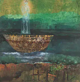 Ray, Shyamal Dutta (Artist). Untitled, 1978 | Painting
