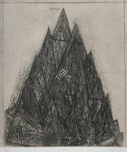 Hashmi, Zarina (Artist). For Abba, 1986 | Graphic Art