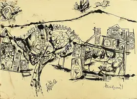 Haridasan, K.V. (Artist). Untitled, 1967 | Painting