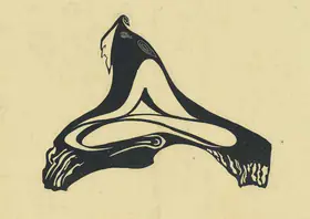Tagore, Rabindranath (Artist). Untitled (Namaz), n.d. | Print