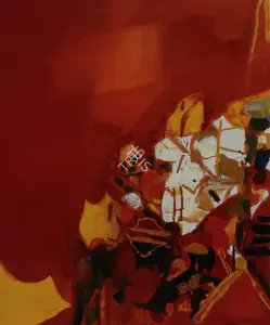 Raza, S.H. (Artist). Zone Interdite, 1969 | Painting