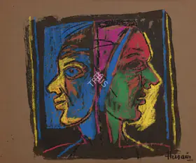 Husain, M.F. (Artist). Untitled, n.d. | Drawing