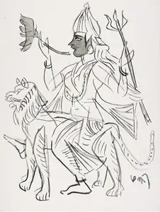Subramanyan, K.G. (Artist). Untitled, n.d. | Painting
