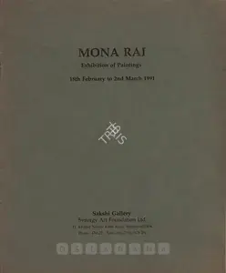 Rai, Mona (Artist). Mona Rai, 1991 | Solo Exhibition Catalogue | 00875921