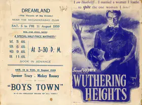 Wyler, William (Director), Wuthering Heights, 1939 | Handbill