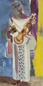 Burman, Sakti (Artist). Untitled, 1961 | Painting