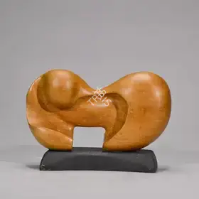 Achary, Appukuttan K. (Artist). Reclining No.2, c.1981 | Sculpture
