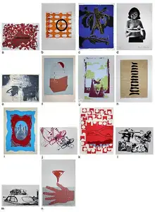 Dube, Anita (Artist). He Call Her Resistance Bloom, 2004 | Graphic Art