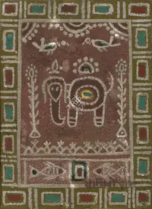 Roy, Jamini (Artist). Untitled (Elephant), n.d. | Painting