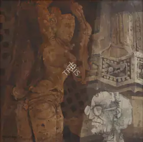 Ray, Shyamal Dutta (Artist). Visitor - I, 1991 | Painting