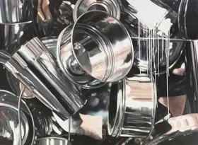Gupta, Subodh (Artist). Steal 1, 2007 | Painting