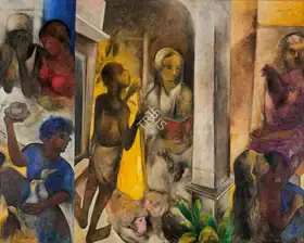 Singh, Sardar Gurcharan (Artist). Untitled, 2000 | Painting
