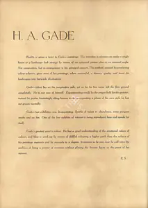 S., E. (Essayist). Seven Contemporary Artists. In <i>Marg.</i> 5(1). July 1951 | Essay | 00668799