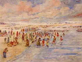 Haldar, Rabin (Artist). Ganga Sagar, n.d. | Painting