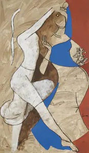 Husain, M.F. (Artist). OPCE 4, 2004 | Painting