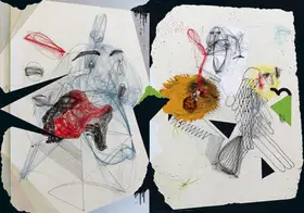 Pande, Aditya (Artist). There's Nothing Out There, 2019 | Painting