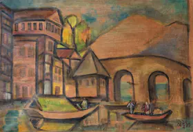 Bendre, N.S. (Artist). Kashmir Series, 1941 | Painting