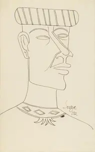 Souza, F.N. (Artist). Untitled, 1952 | Drawing