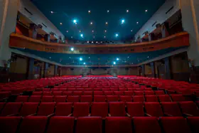 Chaturvedi, Hemant (Photographer). Inside Regal Cinema, Mumbai, India, c. 2019-2024 | Contemporary Photograph