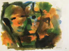 Husain, M.F. (Artist). Untitled, n.d. | Painting