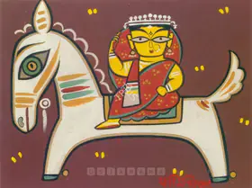 Roy, Jamini (Artist). Untitled, n.d. | Painting