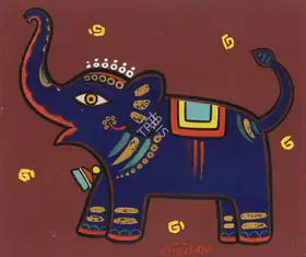 Roy, Jamini (Artist). Untitled, n.d. | Painting