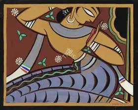 Roy, Jamini (Artist). Untitled, n.d. | Painting