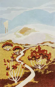 Bendre, N.S. (Artist). Pathway, n.d. | Painting