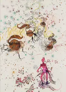 Banerjee, Rina (Artist). Tamarind Girls and Boys will Play - 1, 2007 | Painting