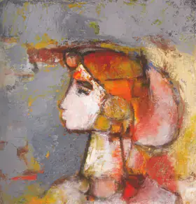 Shreshtha, Laxman (Artist). Untitled, n.d. | Painting