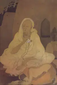 Majumdar, Kshitindranath (Artist). Saint Haridas, n.d. | Painting
