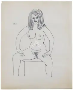 Souza, F.N. (Artist). Untitled, 1967 | Painting