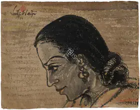 Khastgir, Sudhir (Artist). Untitled, 1944 | Painting