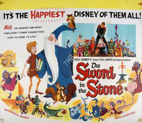 Disney, Walt (Producer), The Sword in the Stone, 1963 | Poster