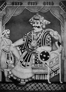 Unknown (Artist). Portrait of a Tanjore Raja, n.d. | Painting