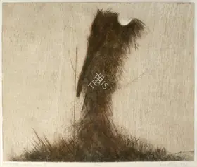 Kar, Sanat (Artist). Head, 1976 | Graphic Art