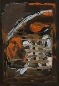 Raza, S.H. (Artist). Untitled, 1970 | Painting