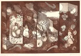 Sheikh, G.M. (Artist). Meanderings, 1998 | Graphic Art