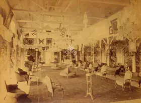 Dayal, Lala Deen (Photographer), Bashir-bagh Ball room, November 1889 | Antiquarian Photograph