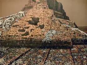 Krishnan, Rajan (Artist). Substances of Earth, 2007 | Painting