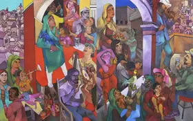Singh, Sardar Gurcharan (Artist). Untitled, n.d. | Painting