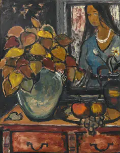 Ara, K.H. (Artist). Untitled, c.1950s | Painting