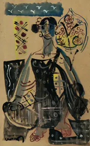 Subramanyan, K.G. (Artist). Untitled, n.d. | Painting