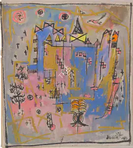 Gaitonde, V.S. (Artist). Untitled, 1952 | Painting