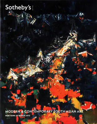 Sothebys Auction House Modern and Contemporary South Asian Art 19 March 2012 New York Auction Catalogue EconomicsArt...