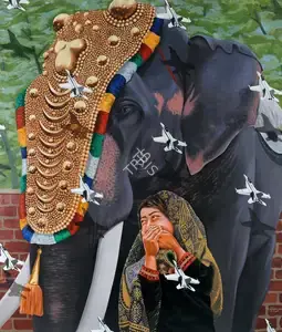 Thomas, Roy (Artist). Unexpected Revelations - 10, 2011 | Painting