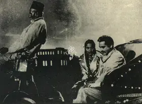 Murthy, V.K. (Cinematographer), Sahib Bibi Aur Ghulam, 1962. Waheeda Rehman and Guru Dutt in Sahib, Bibi aur Gulam | Photographic Still