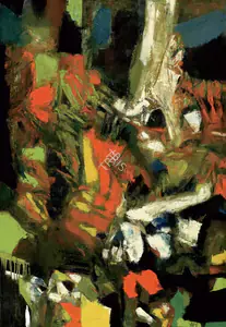Raza, S.H. (Artist). La Sambola, 1965 | Painting