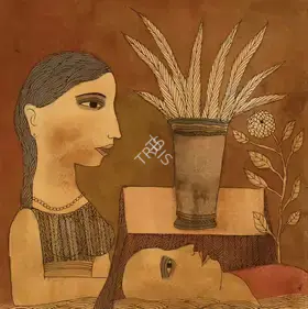 Narayan, Badri (Artist). Untitled, n.d. | Painting