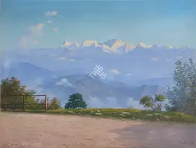 Mukherjee, Biswanath (Artist). Untitled, 1955 | Painting